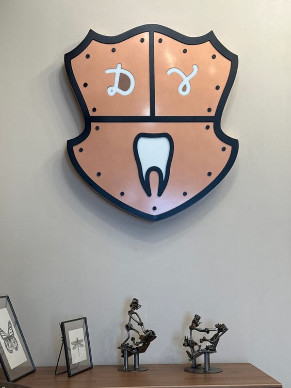 Dental office interior documented in Izhevsk, Russia