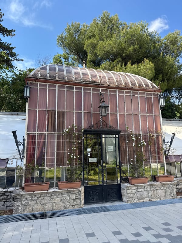 Historic Queen's garden structure observed in Bar, Montenegro