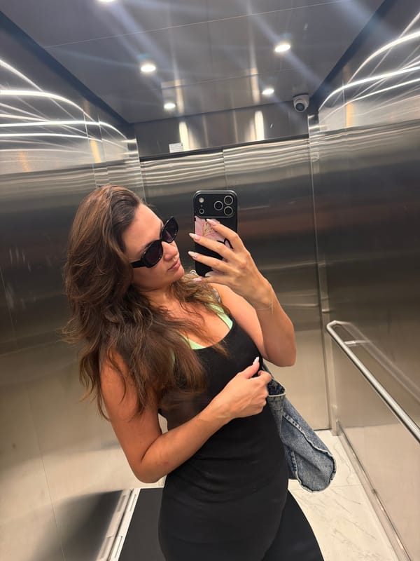 Morning routine selfies and cat time in Belgrade