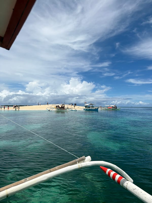 Early morning beach activities documented in Dapa, Philippines