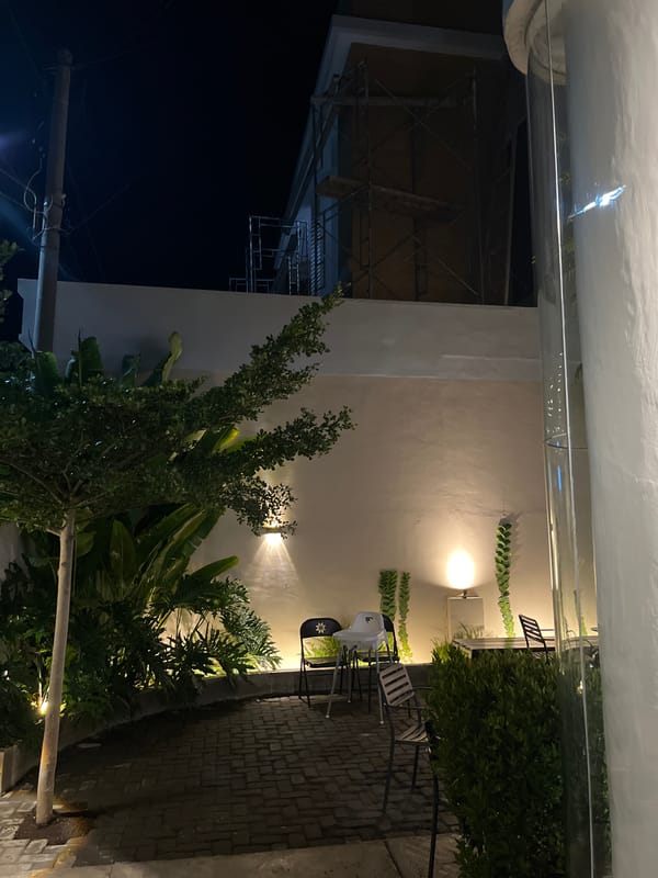 Evening scenes documented at Lhokseumawe dining area and street