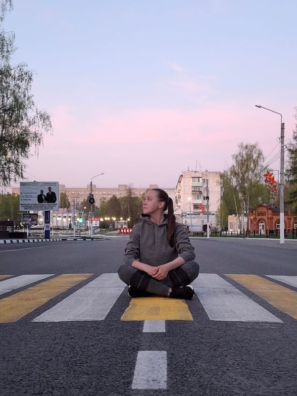 Evening scenes captured across Chaikovsky during sunset hours