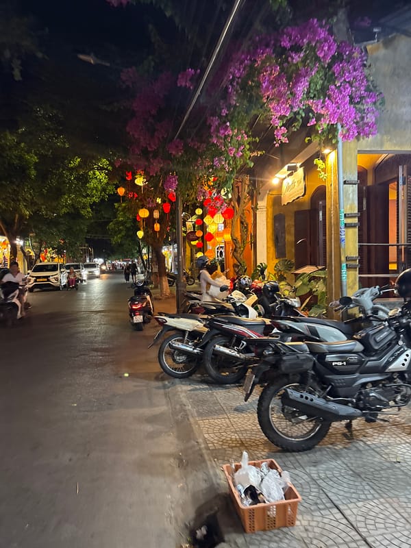 Evening life documented in Hội An Ward, Vietnam
