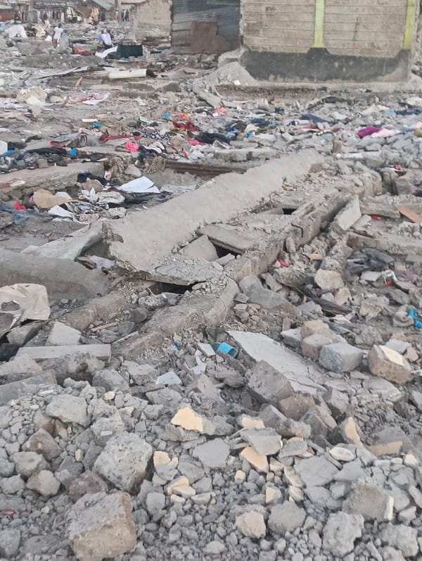 Witnesses document extensive debris field in Nairobi