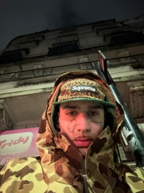 Late night street selfies in Buenos Aires