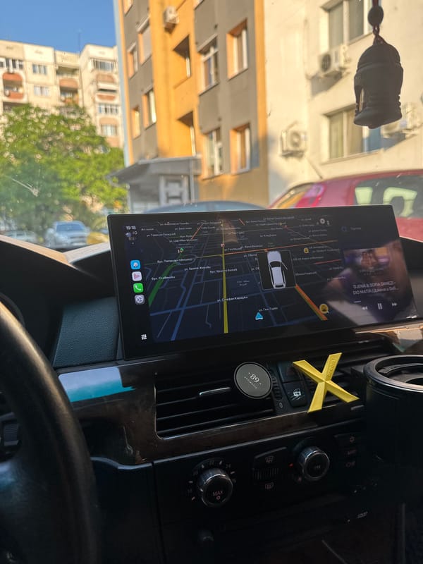 BMW Interior Views Captured During Brief Stop in Stara Zagora