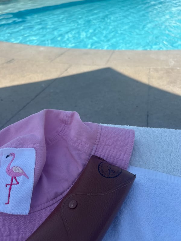 Poolside afternoon captured in Atlixco, Mexico