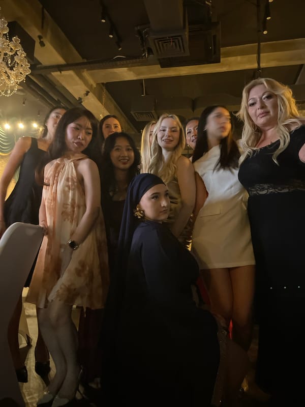 Formal night out at a South Jakarta upscale venue