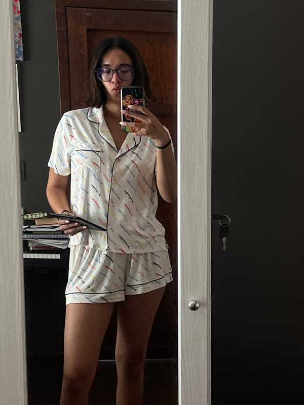 Pajamas, a Kindle, and a chill night in