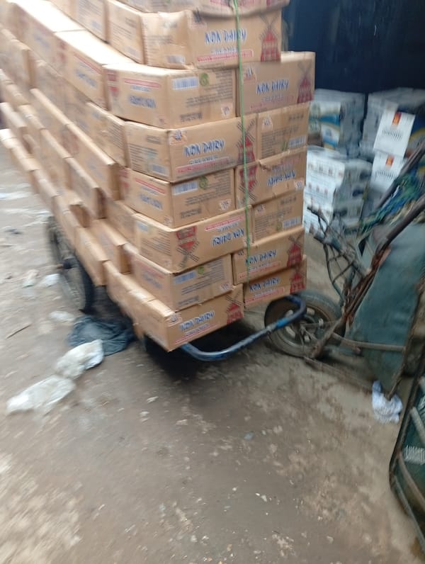 Everyday trade across Jalingo's informal market stalls