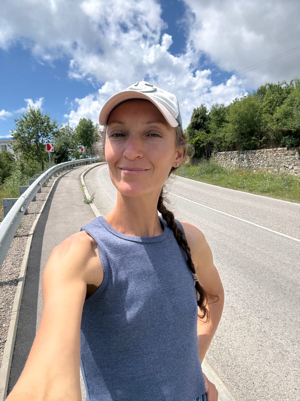 Scenic coastal highway curves through hilly Utios, Ukraine