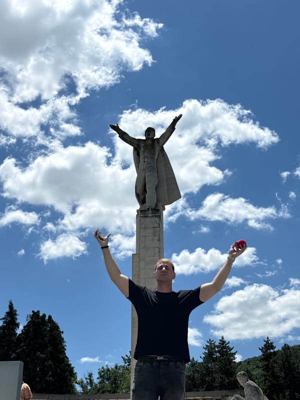 Up-close with Shumen's massive Monument to the Founders of Bulgaria