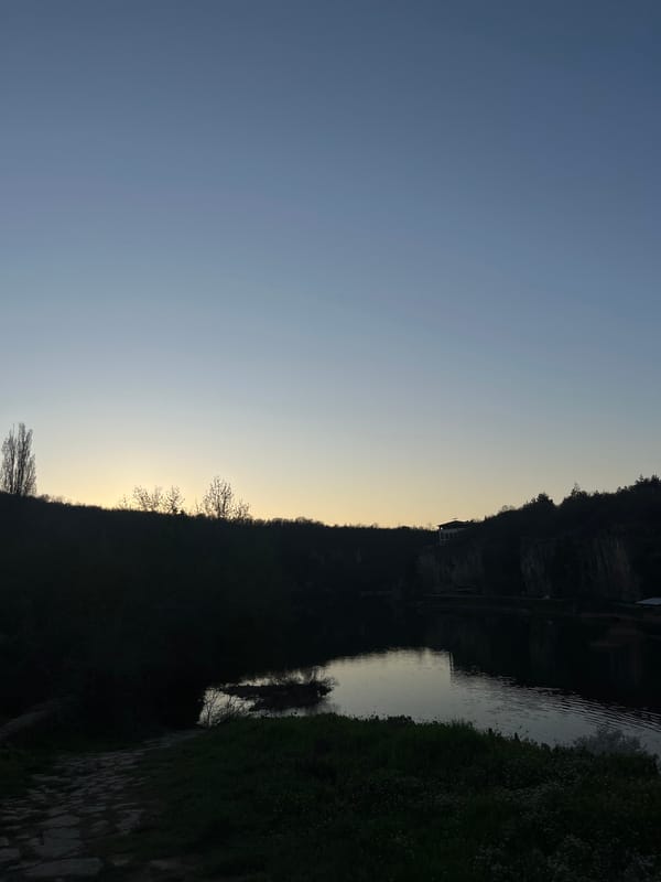 Spring afternoon scenes documented along Pleven waterway and wildflower fields