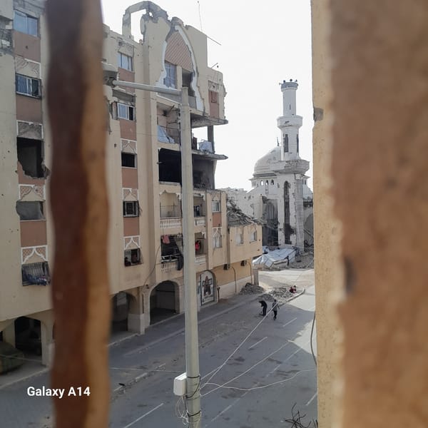 Witness documents destruction, displacement camps in Khan Yunis
