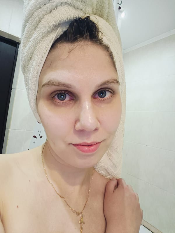 Portrait series captures intimate bathroom moments across afternoon timespan