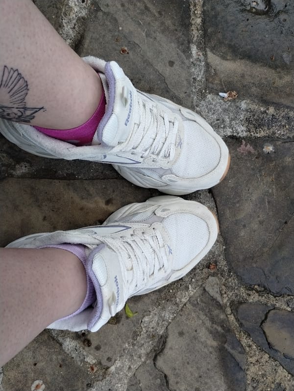 Afternoon park walk documented through Yambol, Bulgaria pathways