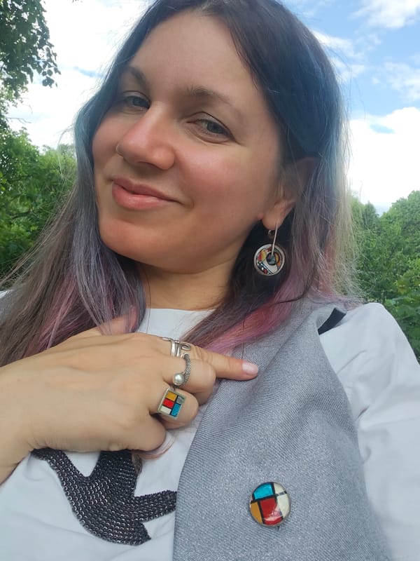 Woman tours historic religious sites in Selivanovo, Russia