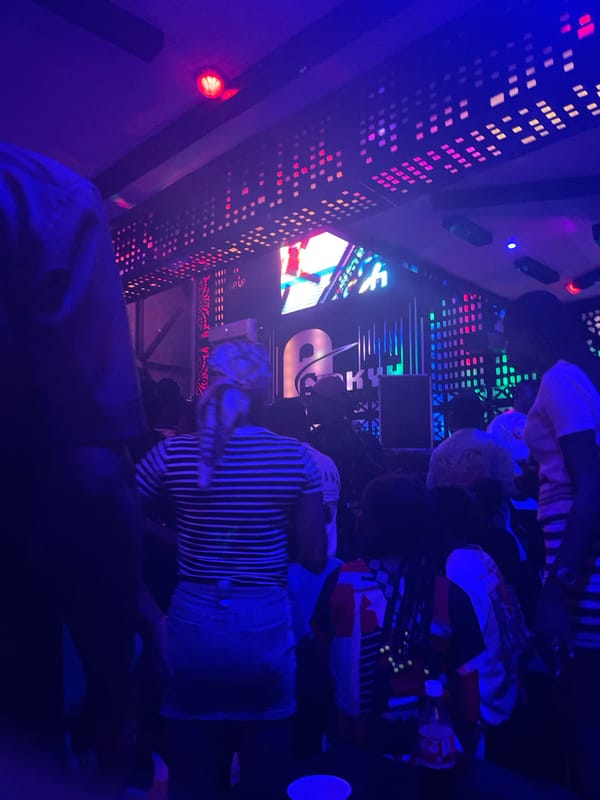 Crowded nightclub scene captured in Ukwu-Abwa, Nigeria