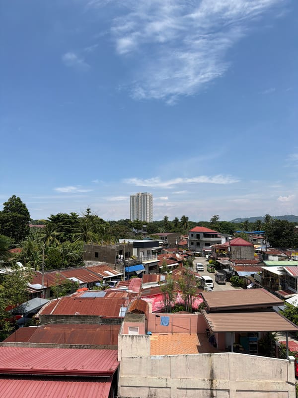 Early morning urban documentation captures routine Davao City scenes