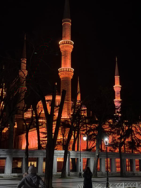 Istanbul shop displays feature desserts and tourist souvenirs