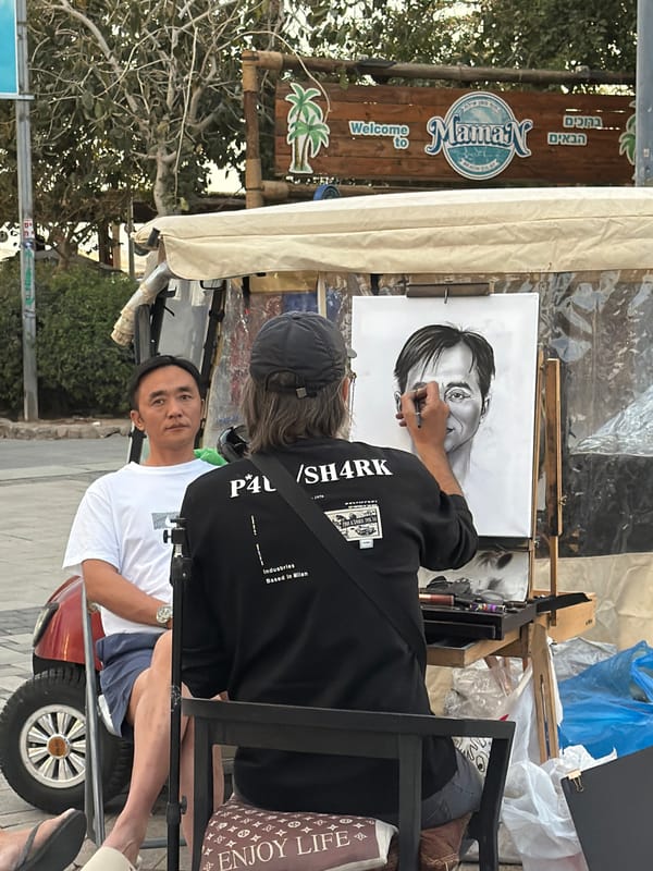 Ordinary life moments captured across Eilat during midday hours