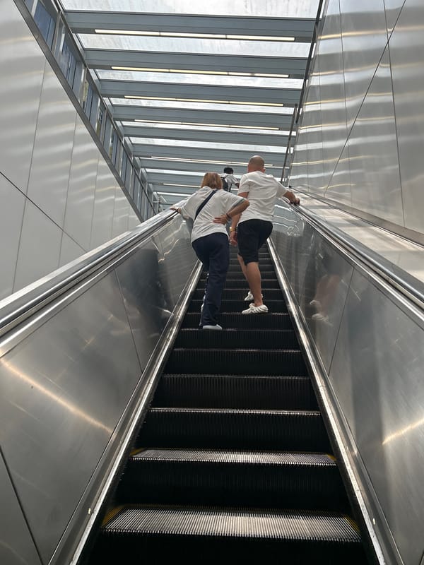 Morning scenes documented across central Kuala Lumpur transit areas