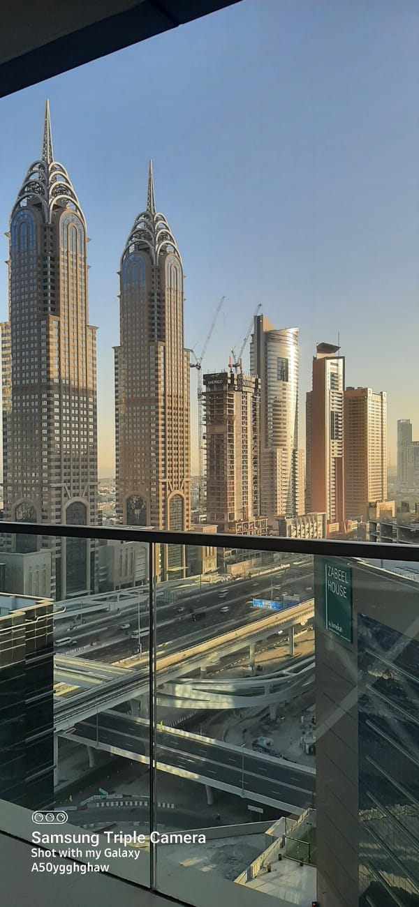 Early morning domestic moments captured across Dubai residence