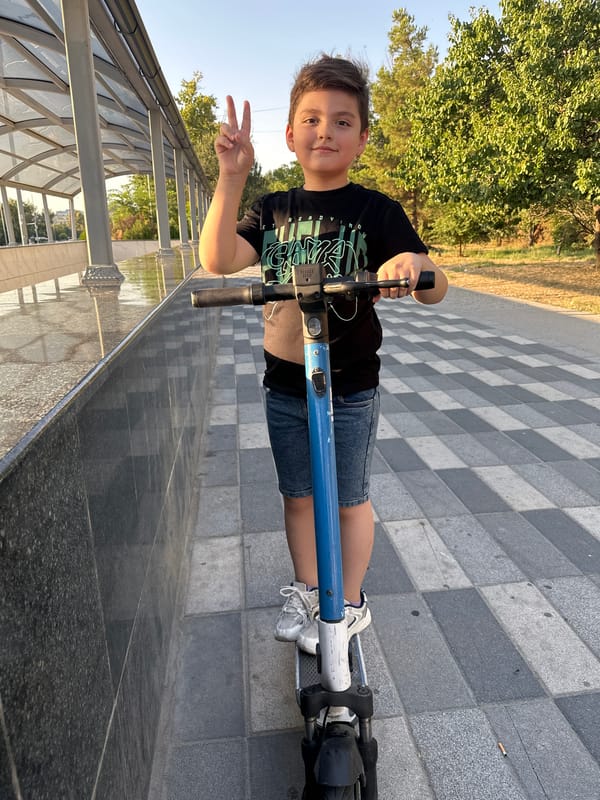 Street snacks, scooters, and Tashkent's metro system
