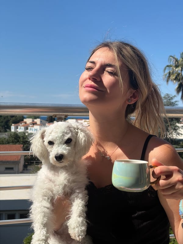 Morning scenes captured in Budva: woman with dog, streets