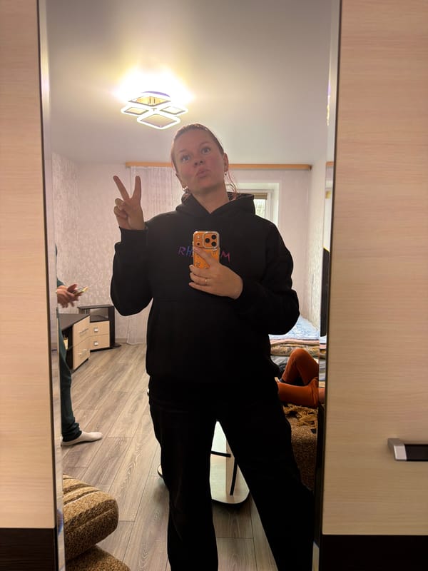 Selfie session captured in Chaikovsky, Russia