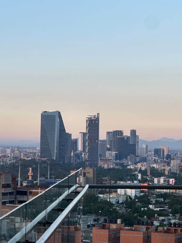 Mexico City residents document sunset moments across urban landscape