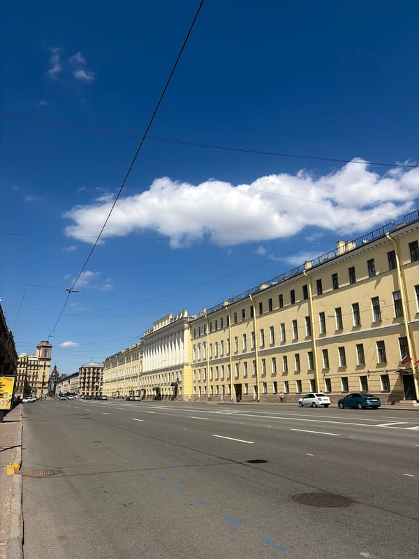 Exploring Trinity Cathedral and monuments in Saint Petersburg