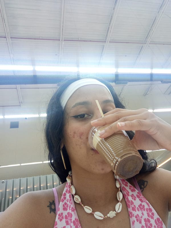 Late night food court visit captured in Porlamar, Venezuela