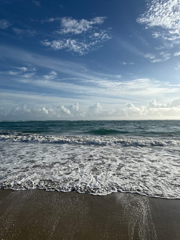 Morning beach scenes documented across Cabarete shoreline