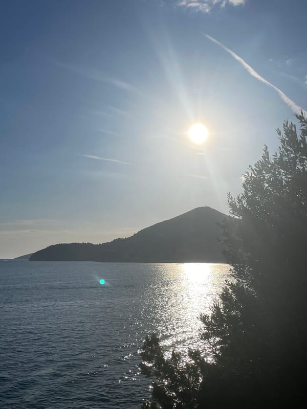 Tourist documents afternoon beach scenes in Montenegro coastal towns