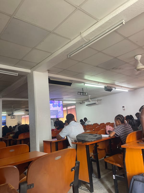 University lecture underway at Dar es Salaam campus
