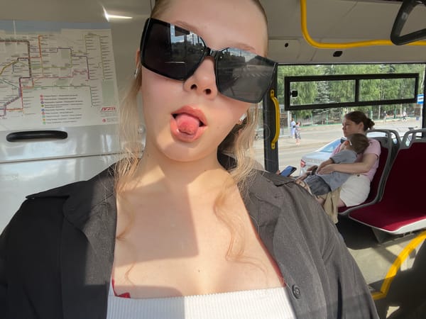 Selfies and street scenes around Perm, Russia