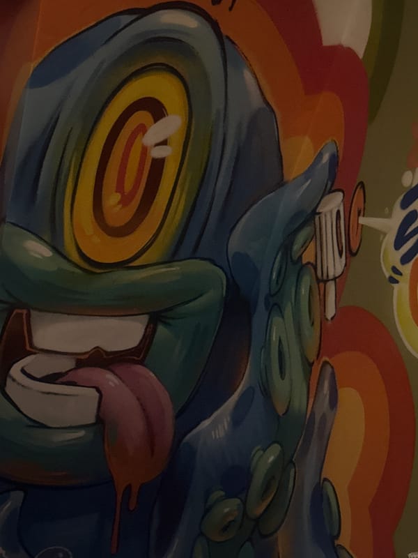 Evening documentation of art, gaming, and coding in Sofia