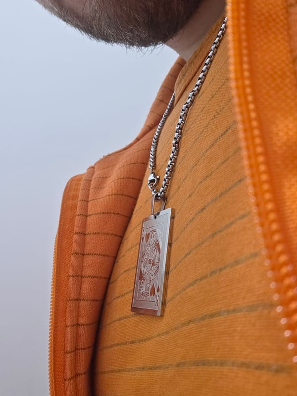 Man in orange hoodie documented at Plovdiv facilities