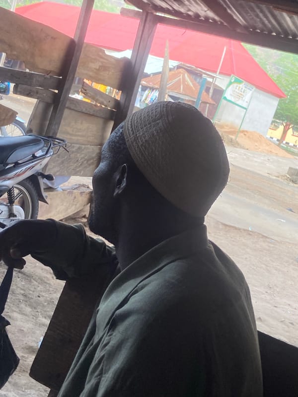 Morning street life documented in Mararaba, Nigeria