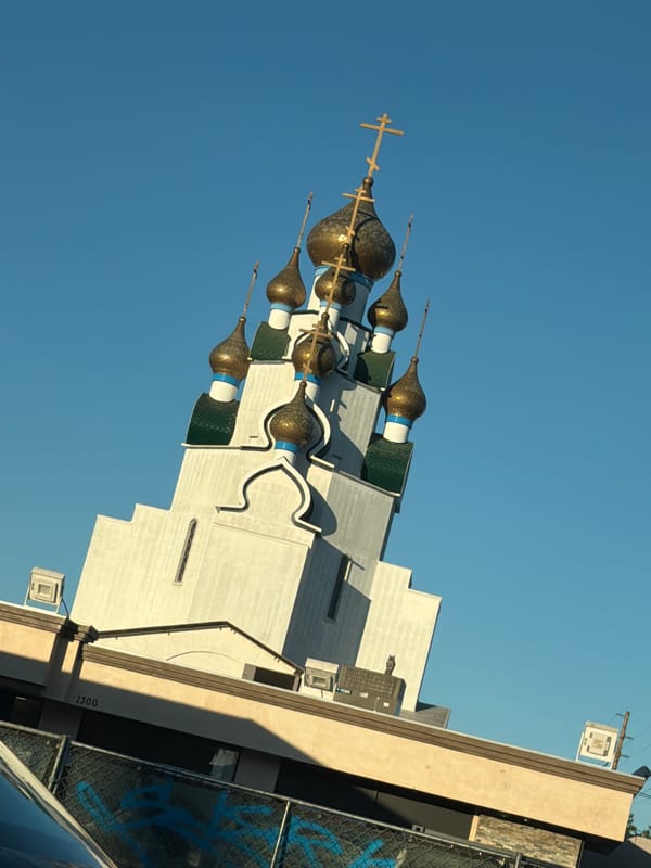 Up close with an Orthodox church in Los Angeles