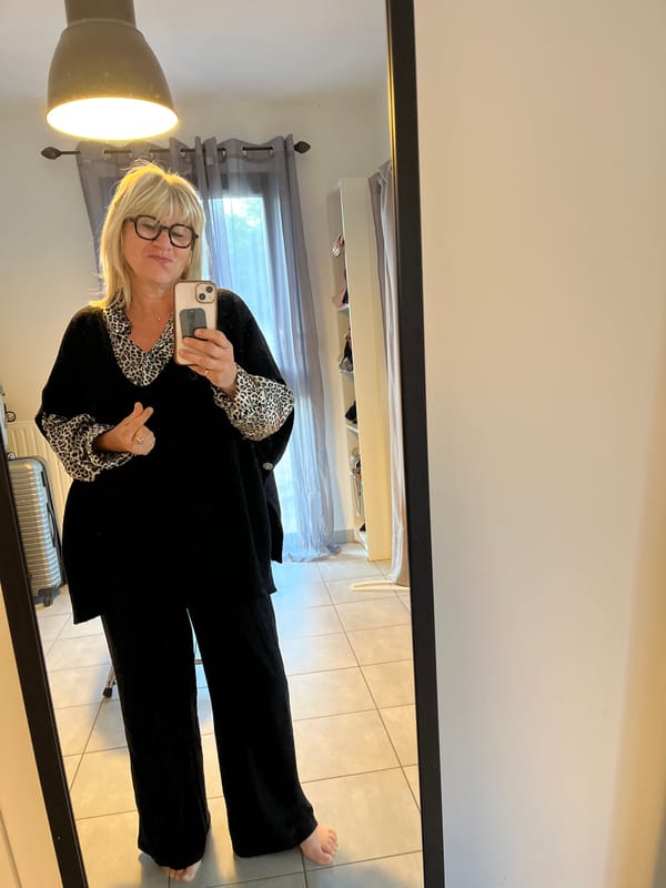 Woman captured in morning selfie, coffee moment in Chambœuf