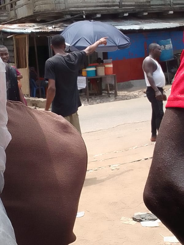 Daily street life captured in Onitsha, Nigeria