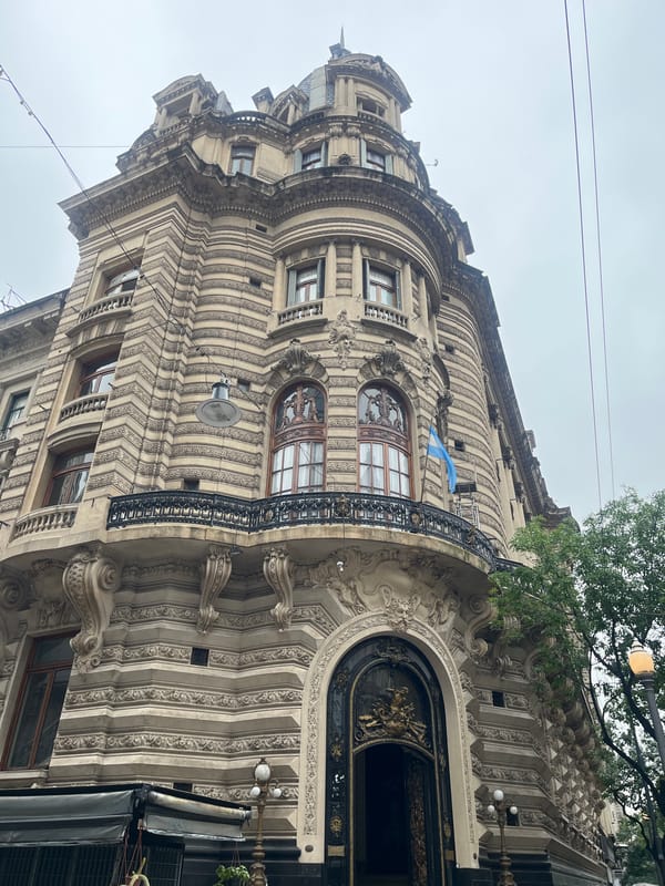 Buenos Aires resident documents Pilates studio, architecture, urban pigeons
