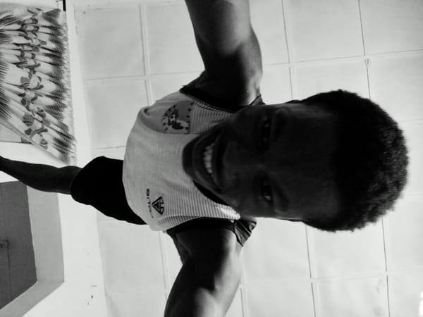 Portrait of smiling person captured in Keffi, Nigeria