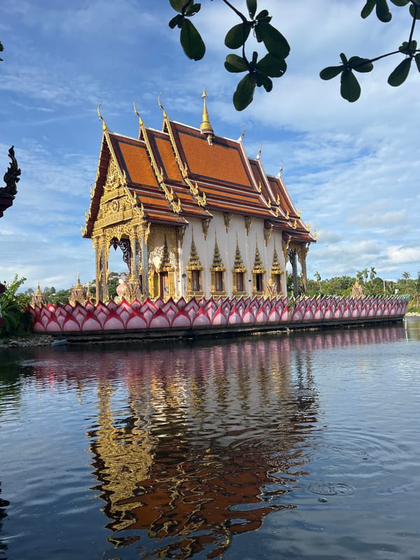 Morning visit to Big Buddha Temple, Ko Samui