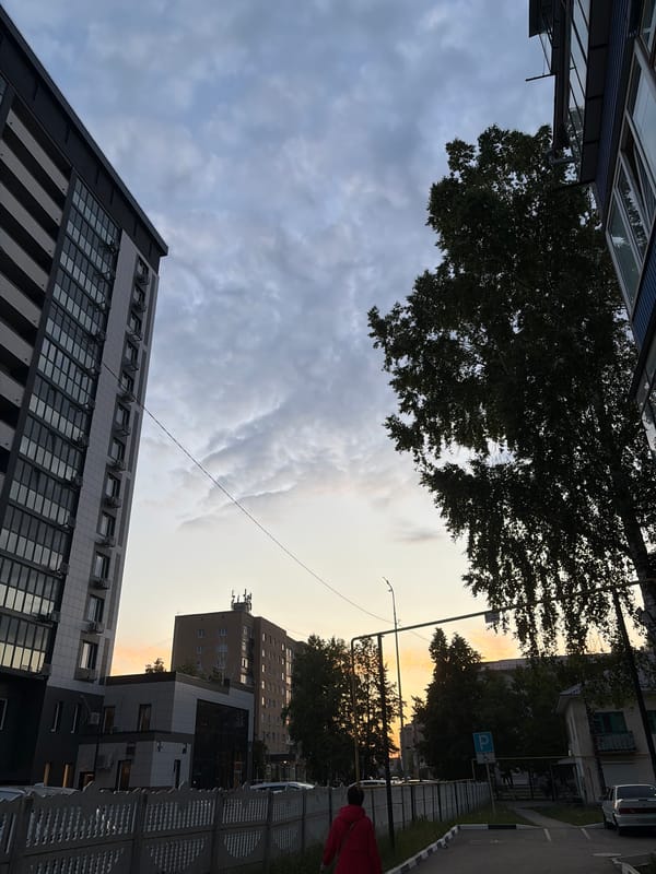 Urban scenes documented in Tujmazy, Russia during evening hours