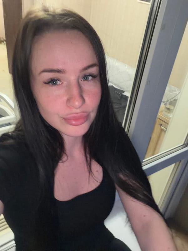 Evening selfies captured across Saint Petersburg locations