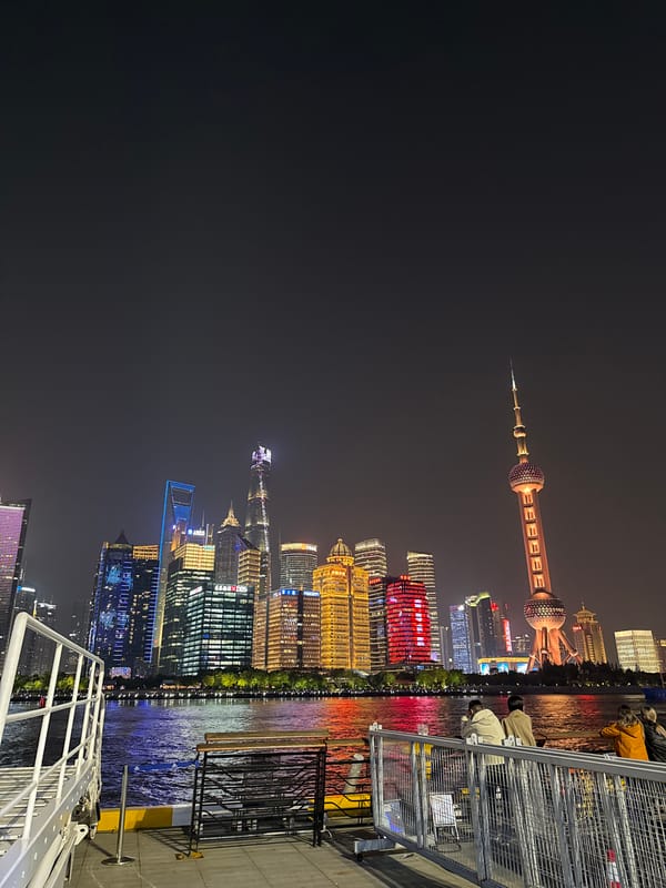 Shanghai street scenes captured during daytime hours April 30