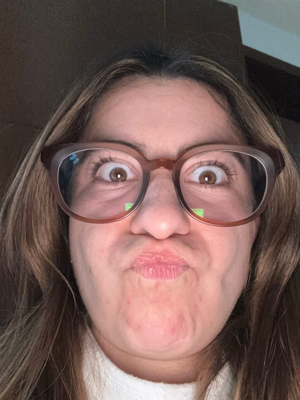 Woman photographed wearing glasses in Puebla, Mexico